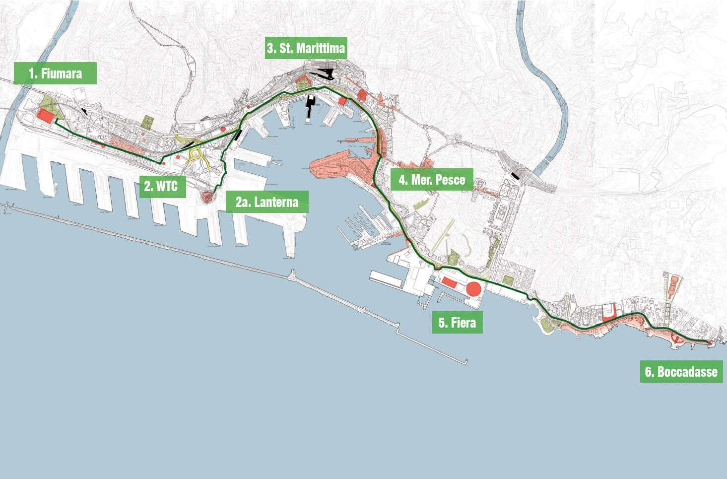 pista ciclabile Fiumara-Boccadasse