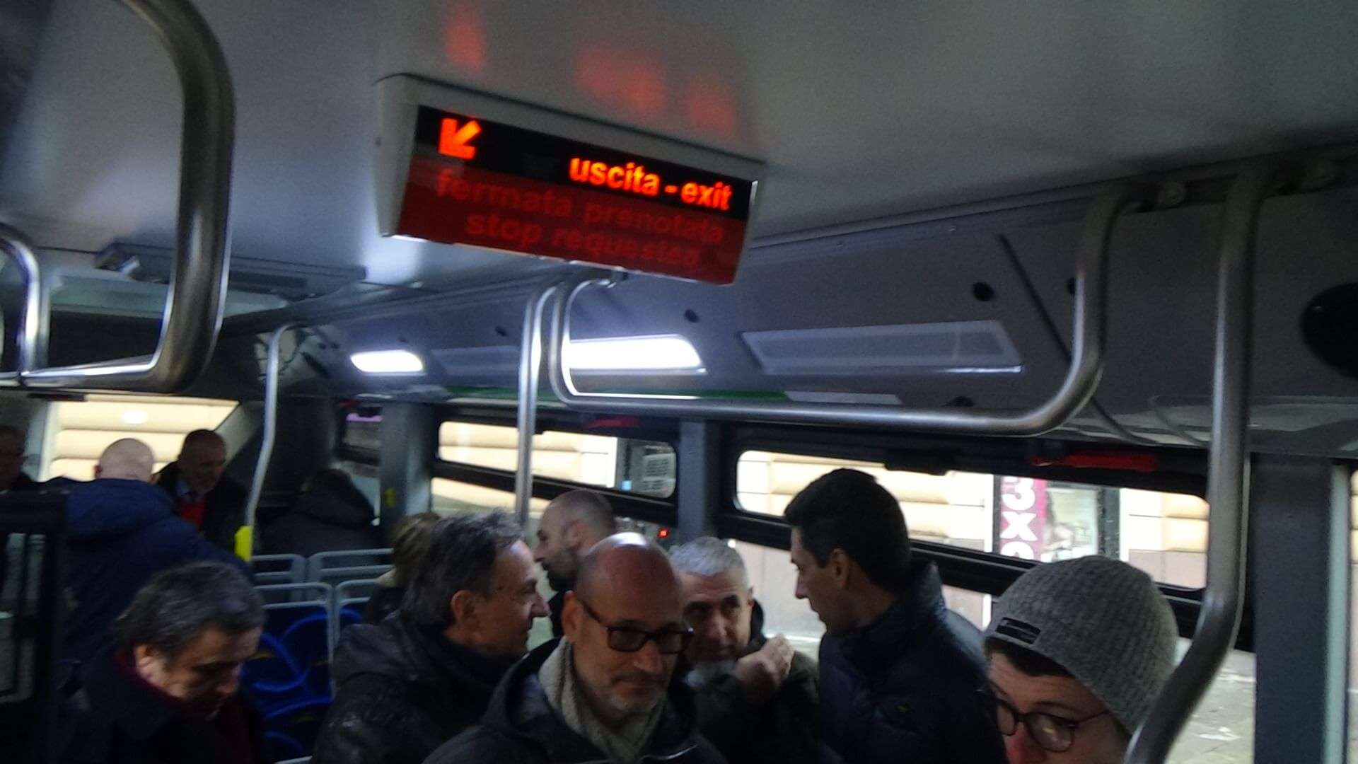 Autubus, affollamento
