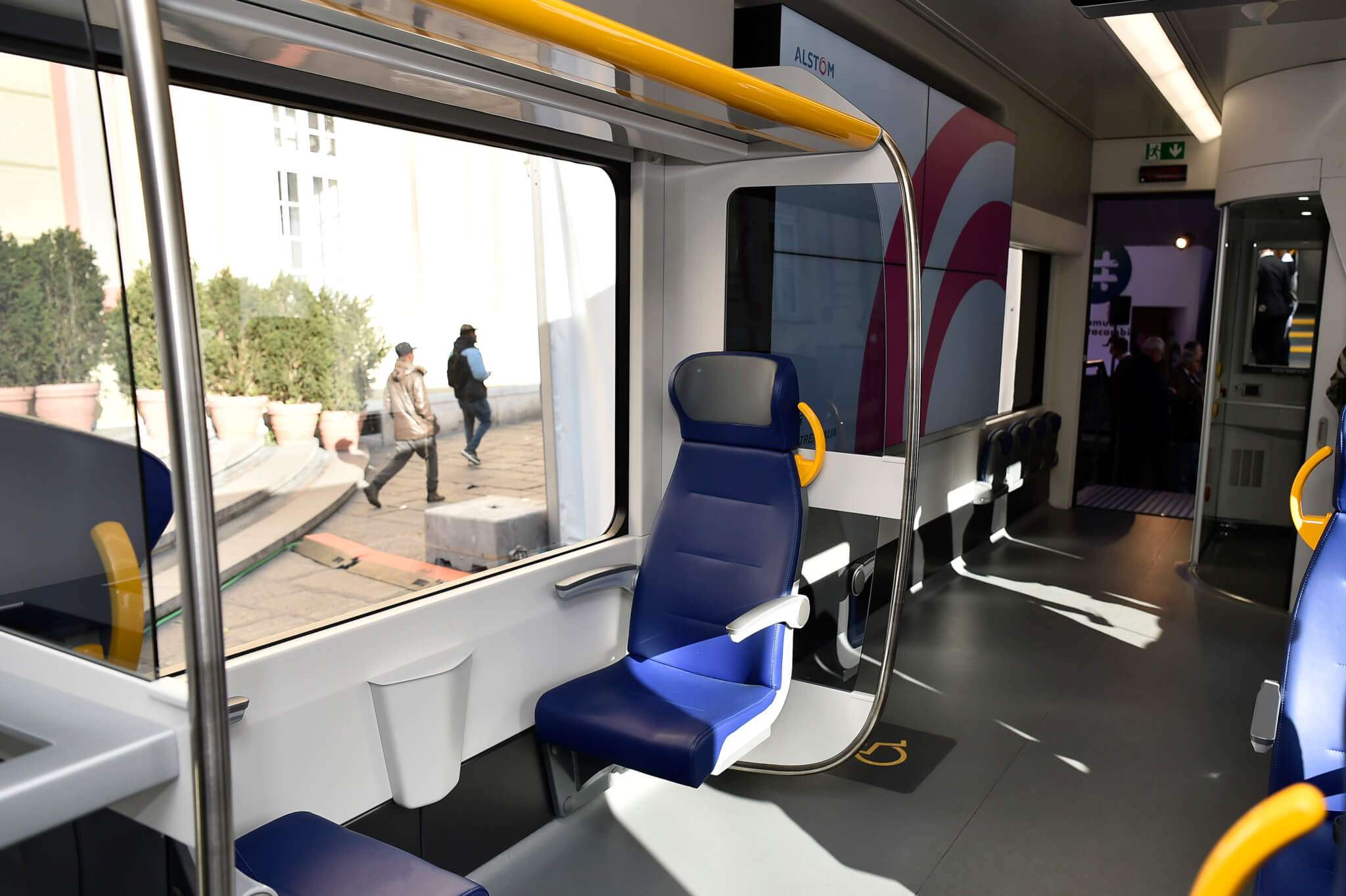 Tappa ligure del roadshow dei nuovi treni Rock e Pop del Trasporto Regionale di Trenitalia.