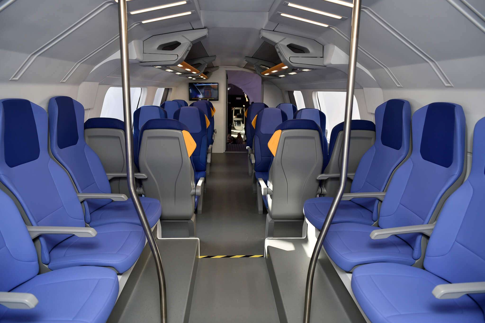Tappa ligure del roadshow dei nuovi treni Rock e Pop del Trasporto Regionale di Trenitalia.