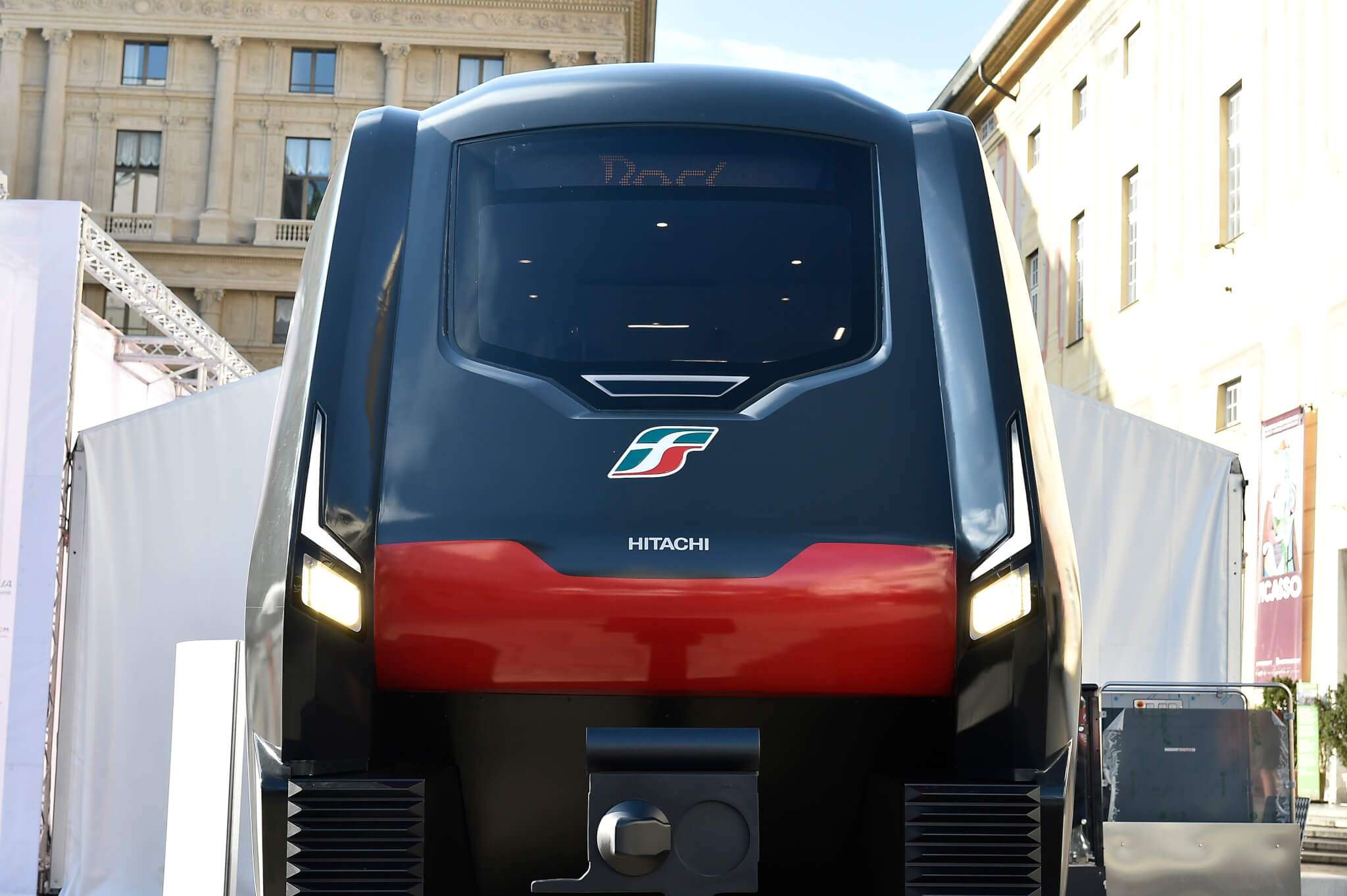 Tappa ligure del roadshow dei nuovi treni Rock e Pop del Trasporto Regionale di Trenitalia.
