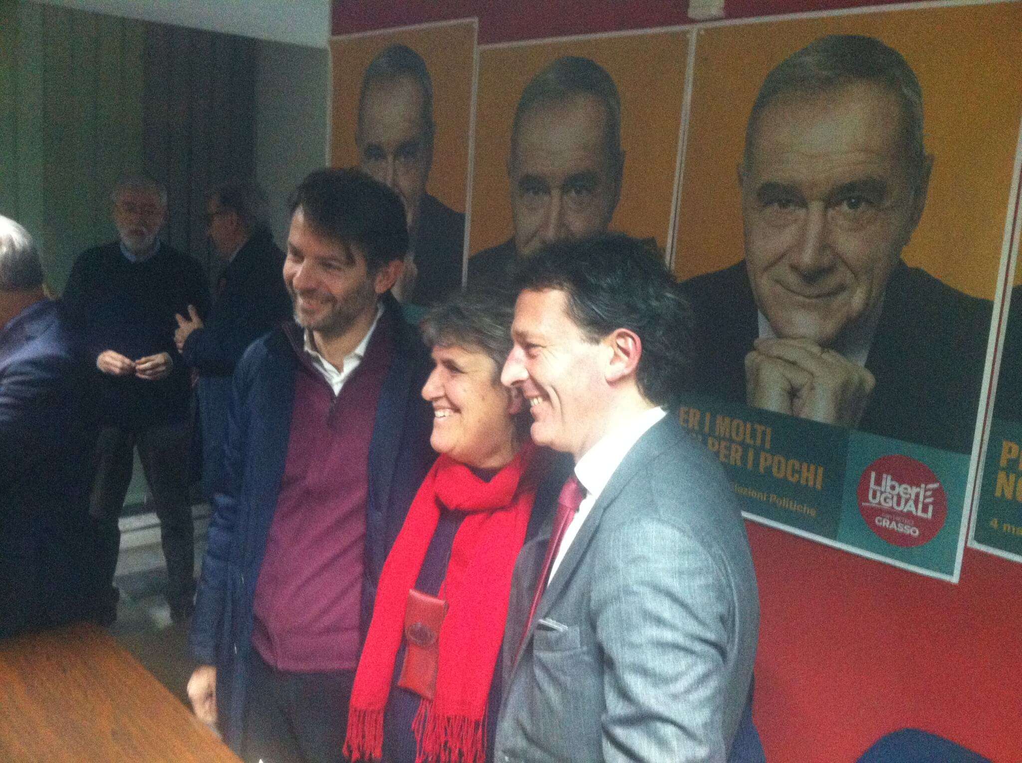 Stefano Quaranta, Carla Nattero, Luca Pastorino