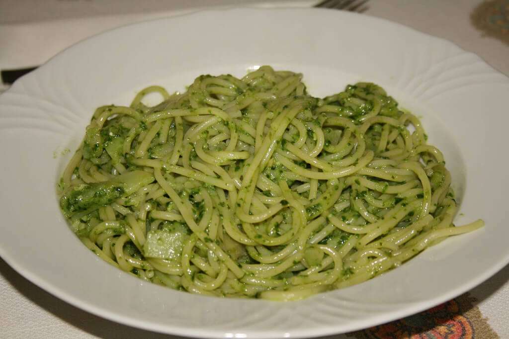 pasta pesto