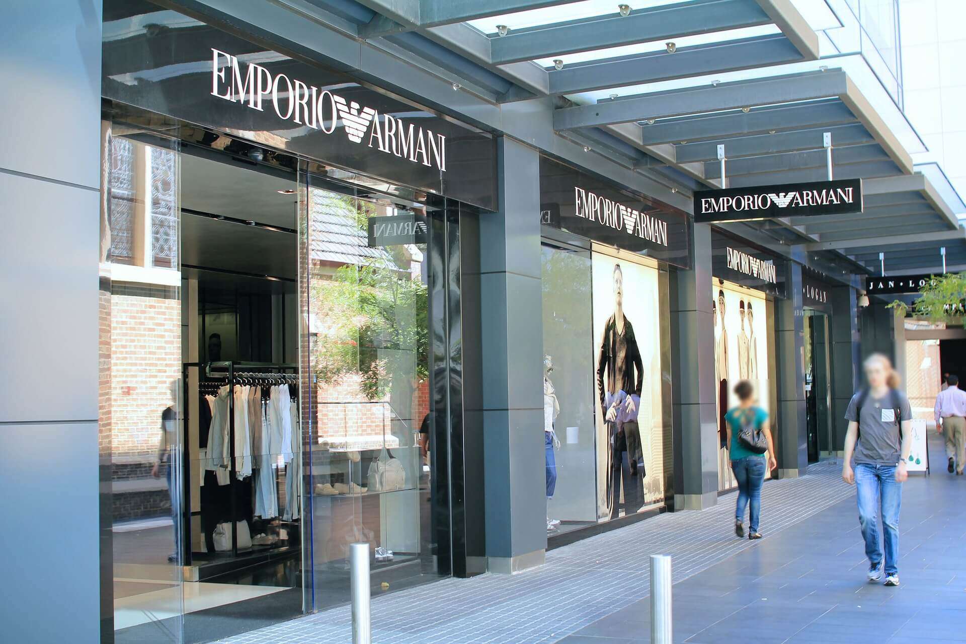 armani shopping moda