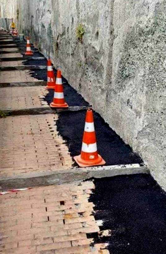 Lavori stradali fibra ottica
