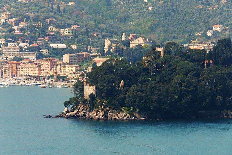 rapallo torre castello di Pagana