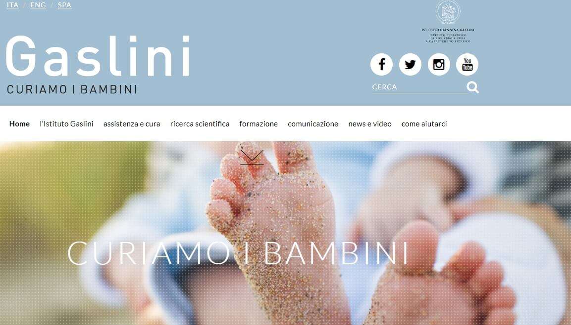 Gaslini nuovo sito