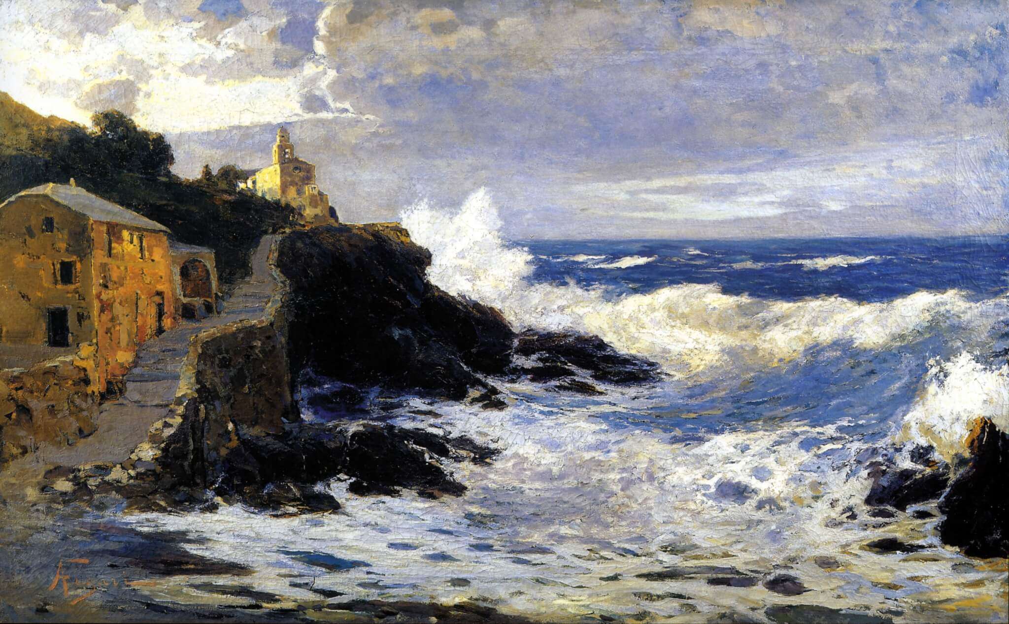 figari olio su tela