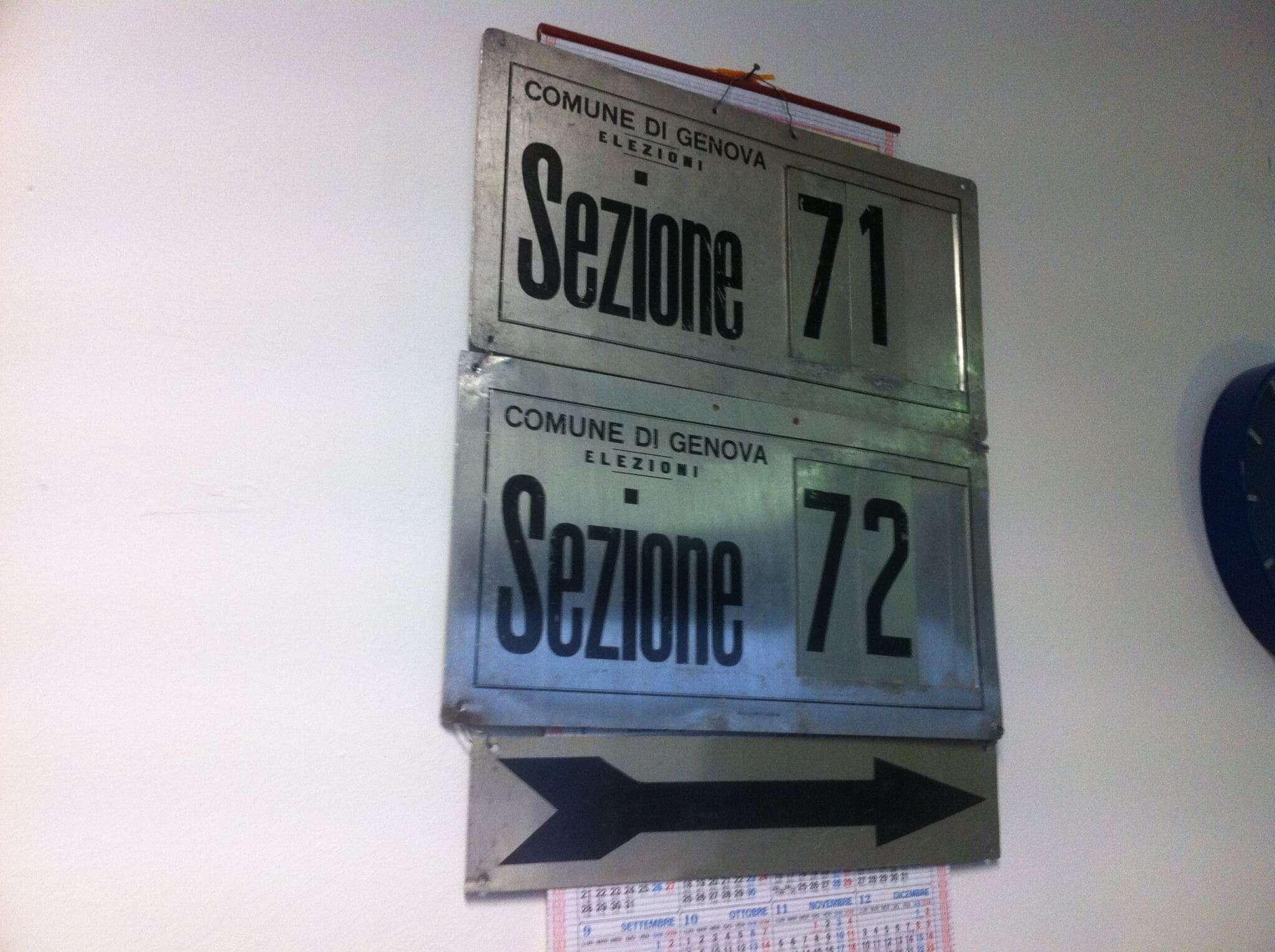 elezione sezioni