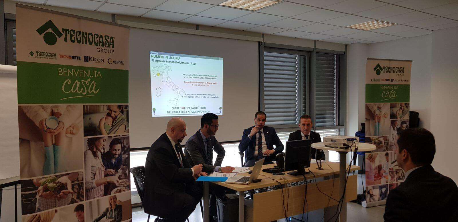 Conferenza stampa Tecnocasa Genova 5.04.2018 – Relatori