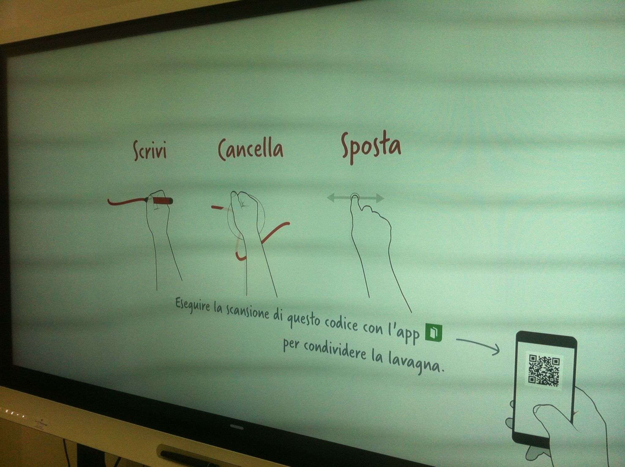 La lavagna interattiva di Rinascita Vita