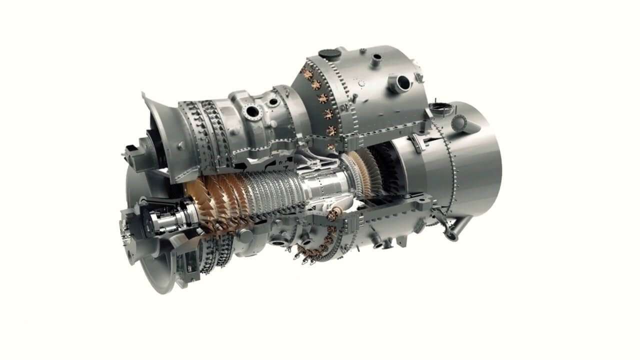ansaldo energia turbina a gas