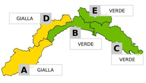 cartina 1104 allerta gialla