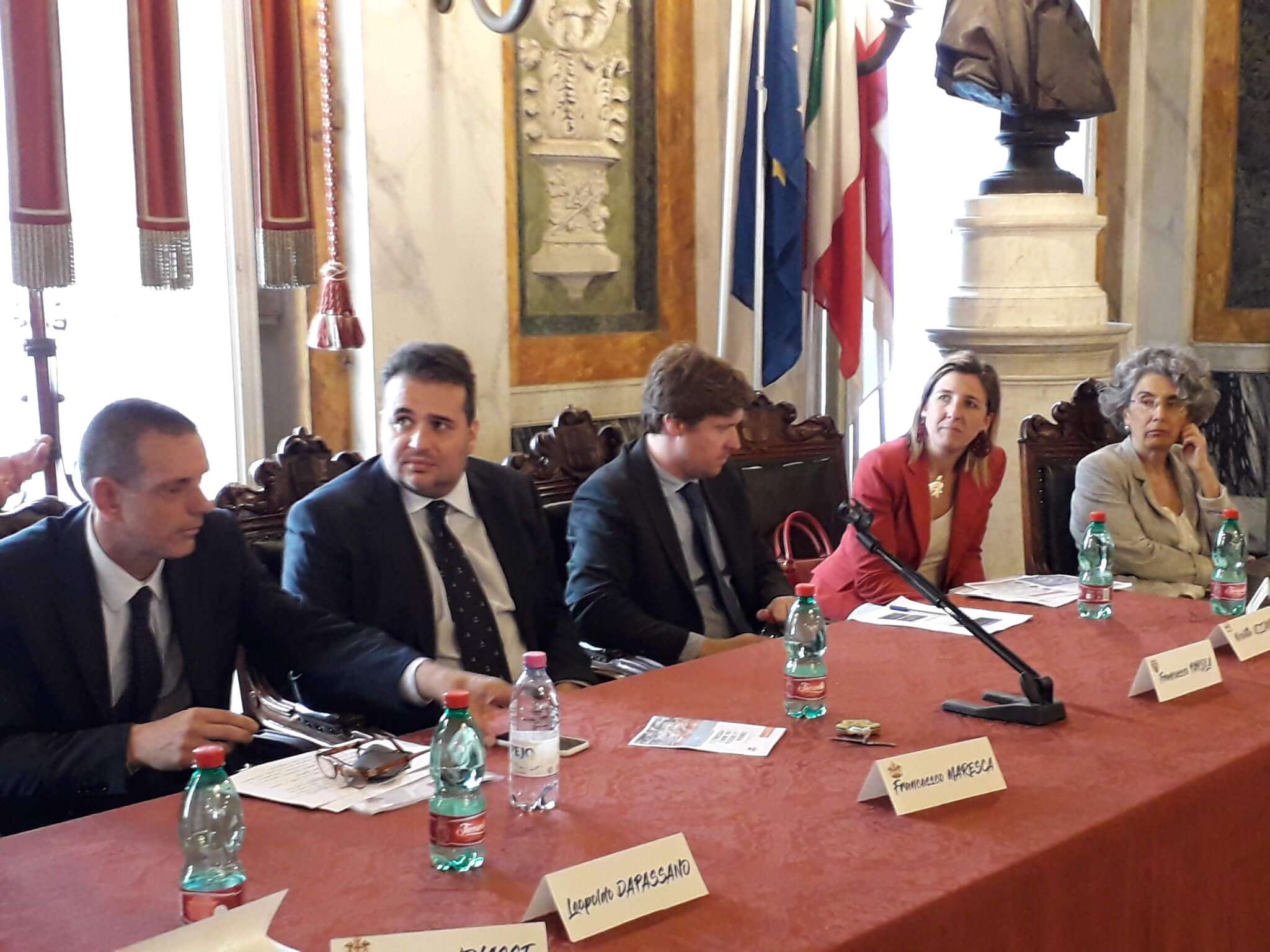 Leopoldo Dapassano, Francesco Maresca, Francesco Parola, Nicoletta Viziano, Silvia Capurro