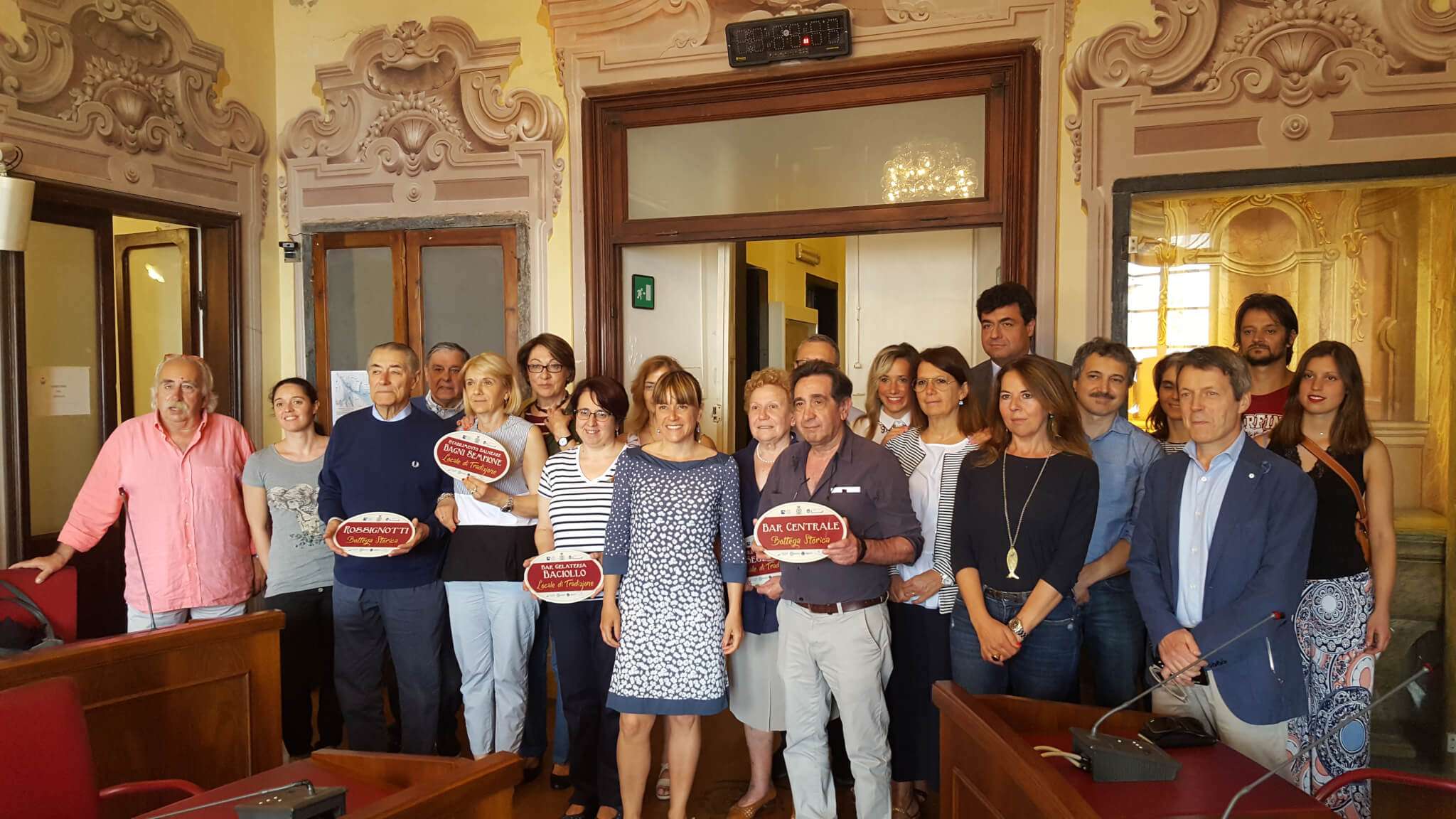 vetrofanie sestri levante botteghe storiche