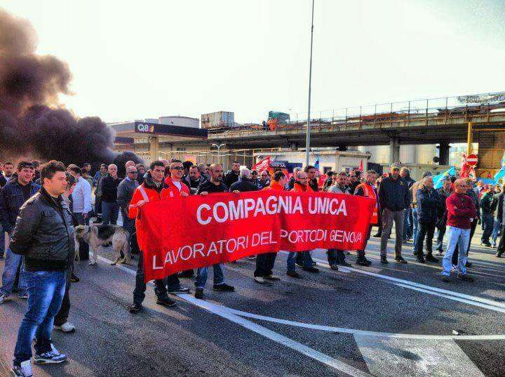 compagnia unica del porto di genova, culmv