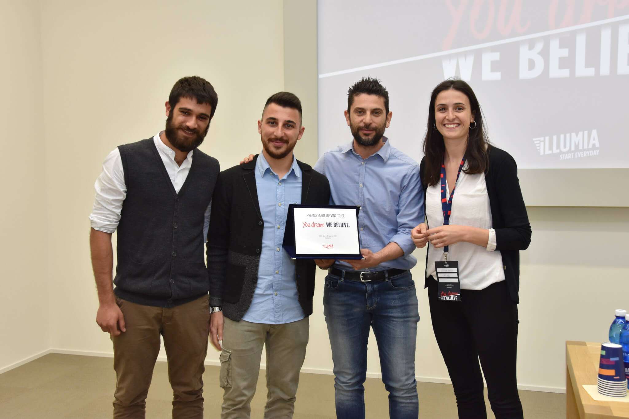 Bernardi e Gozzi premiano il team Igloo