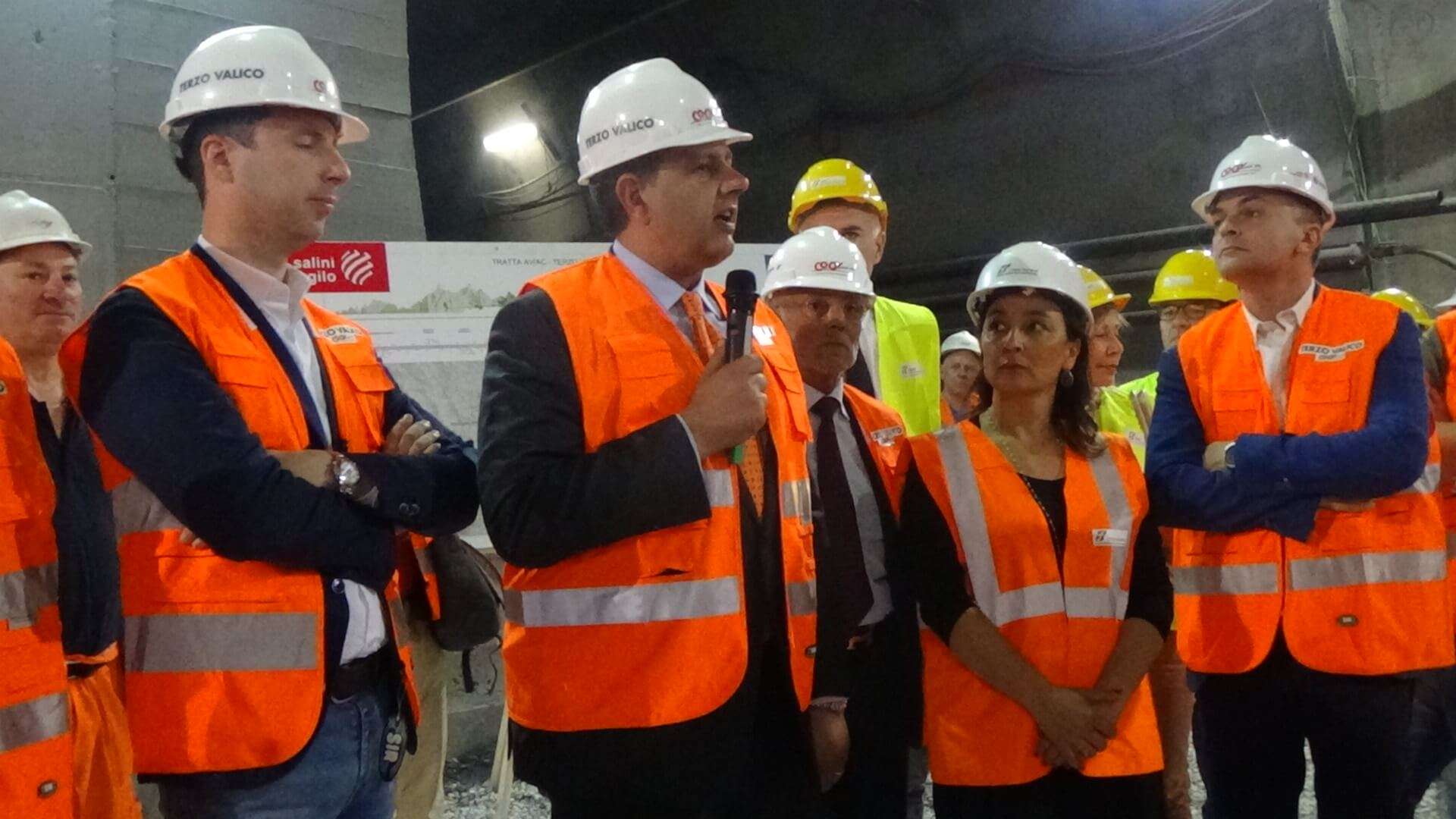 terzo valico toti sopralluogo