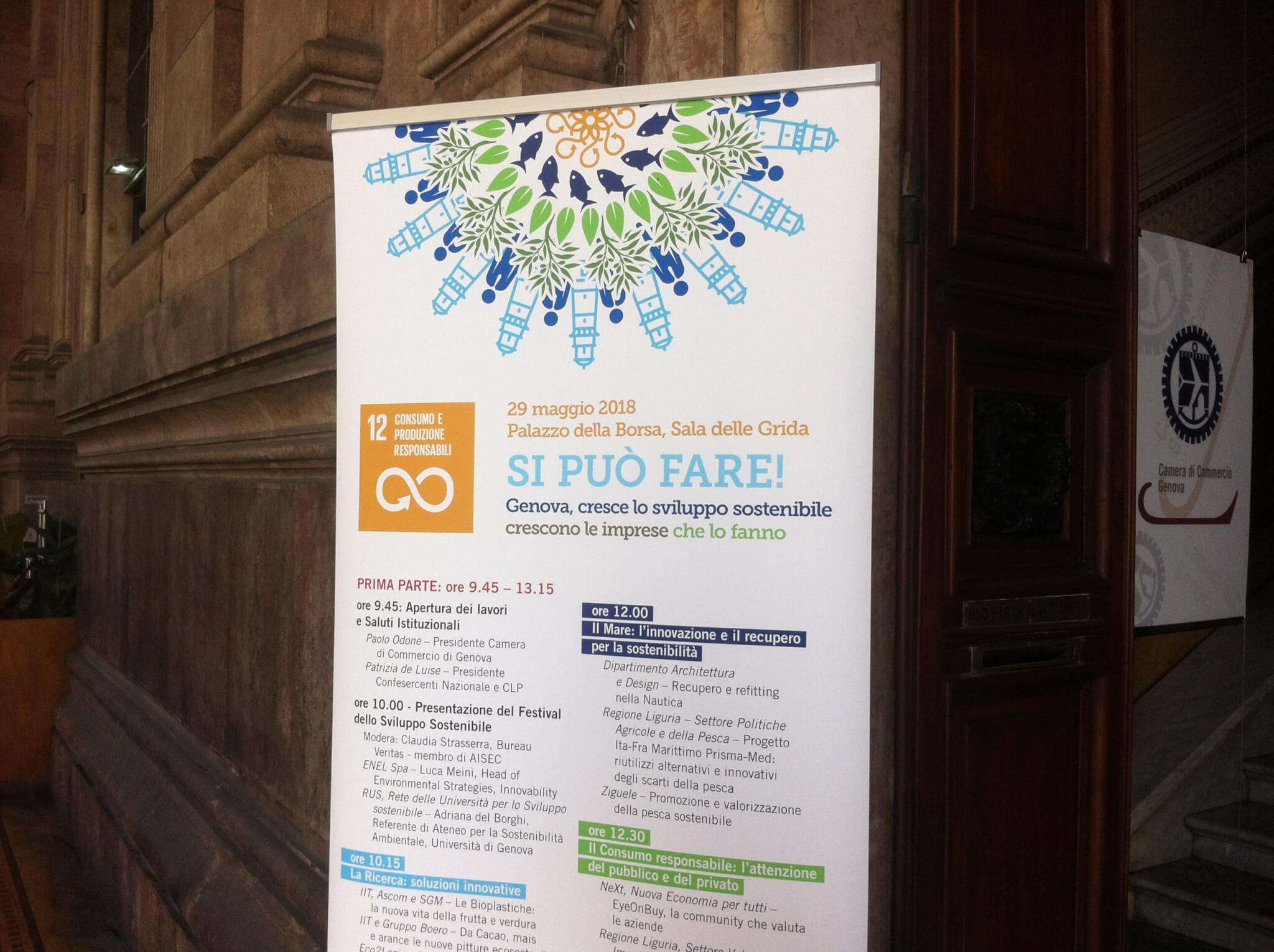 si può fare convegno sostebilità genova