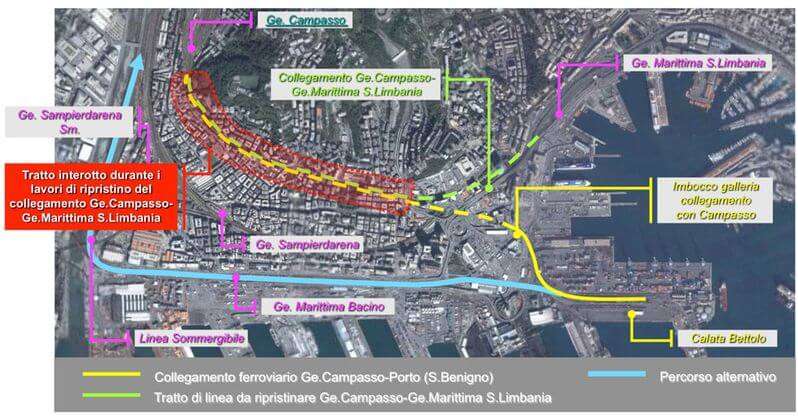 ultimo miglio terzo valico nodo ferroviario