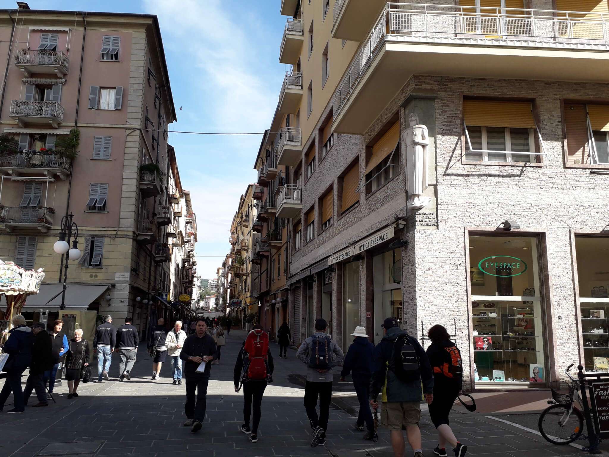 la spezia via pedonale