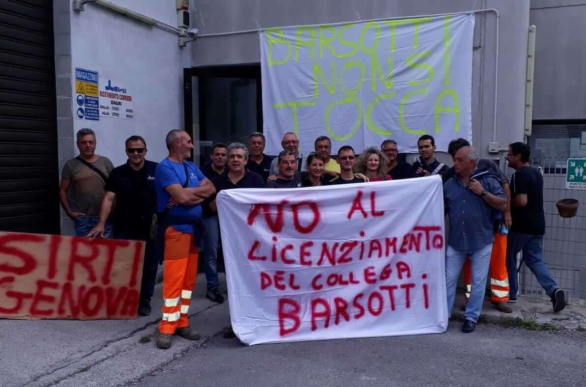 sirti sciopero