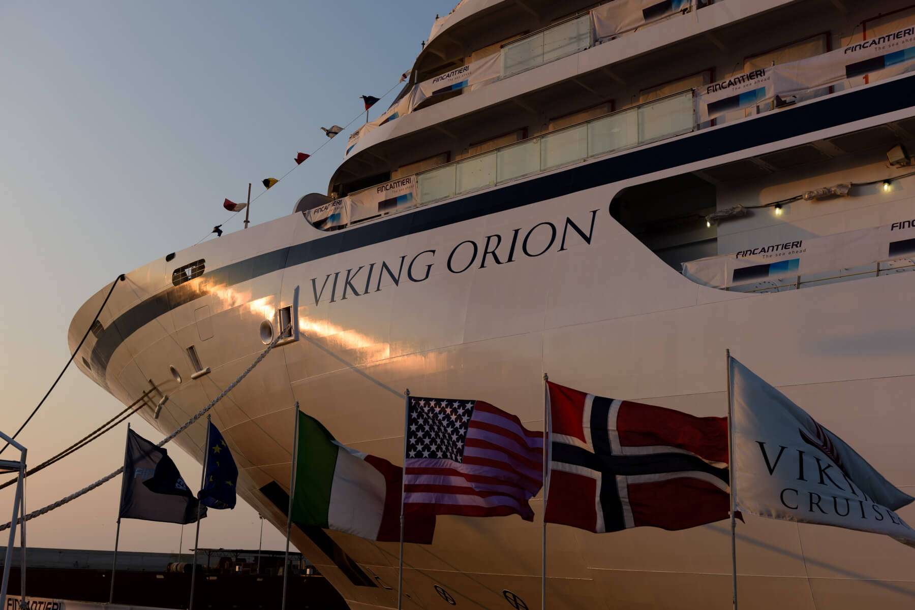 fincantieri viking prua