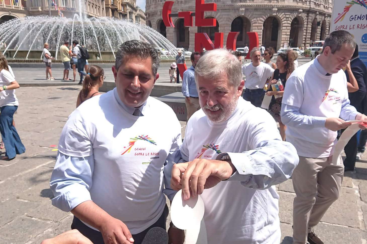 giovanni toti e marco bucci