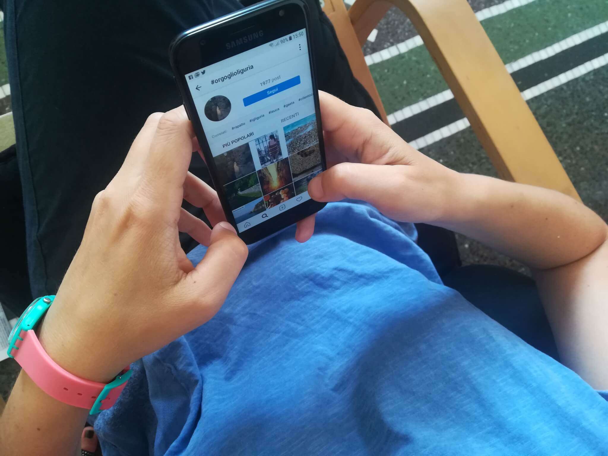 ricerca instagram, smartphone, social