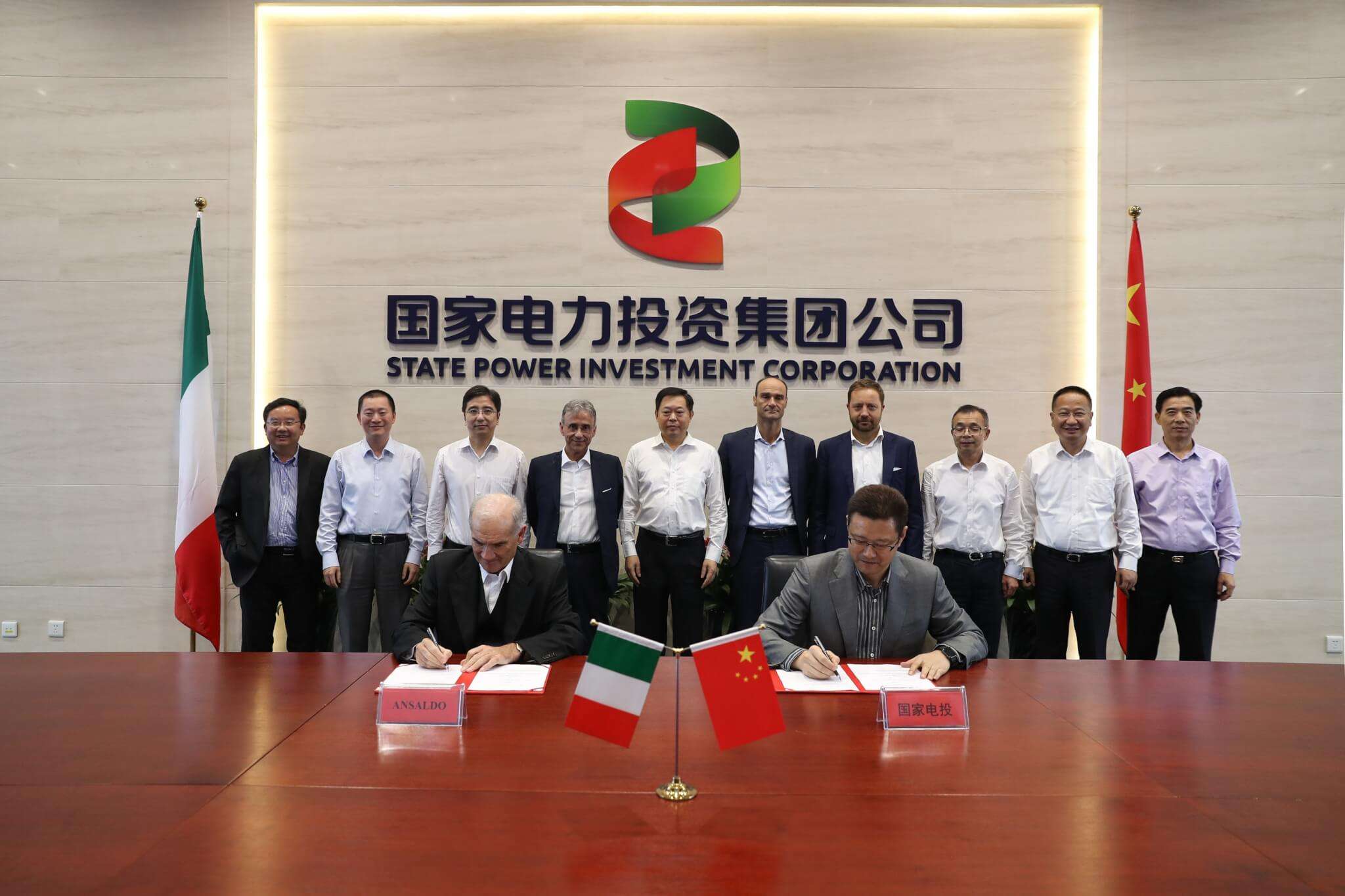 Accordo Spic Ansaldo Energia Shanghai Electric