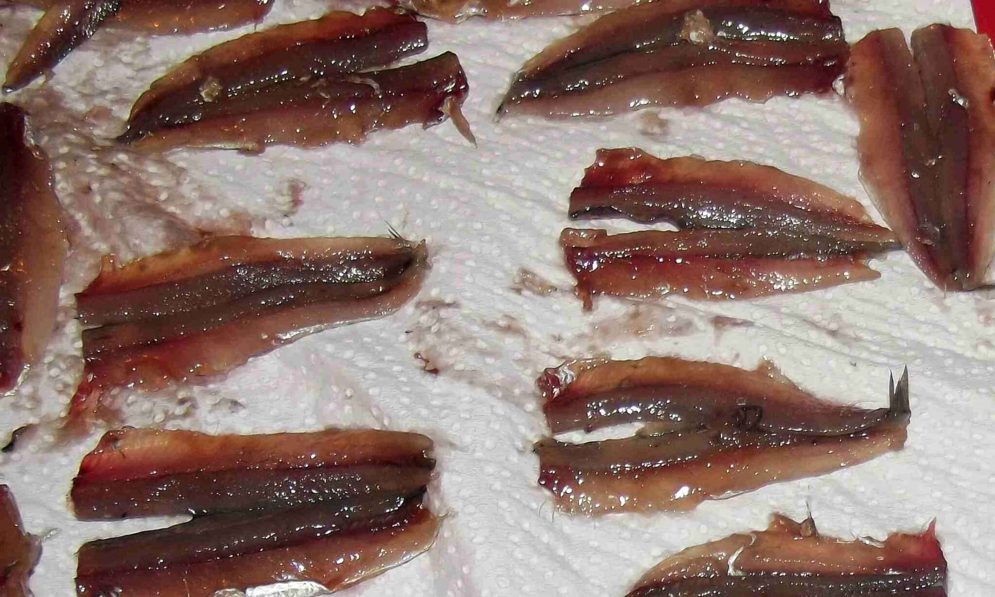 acciughe pulite