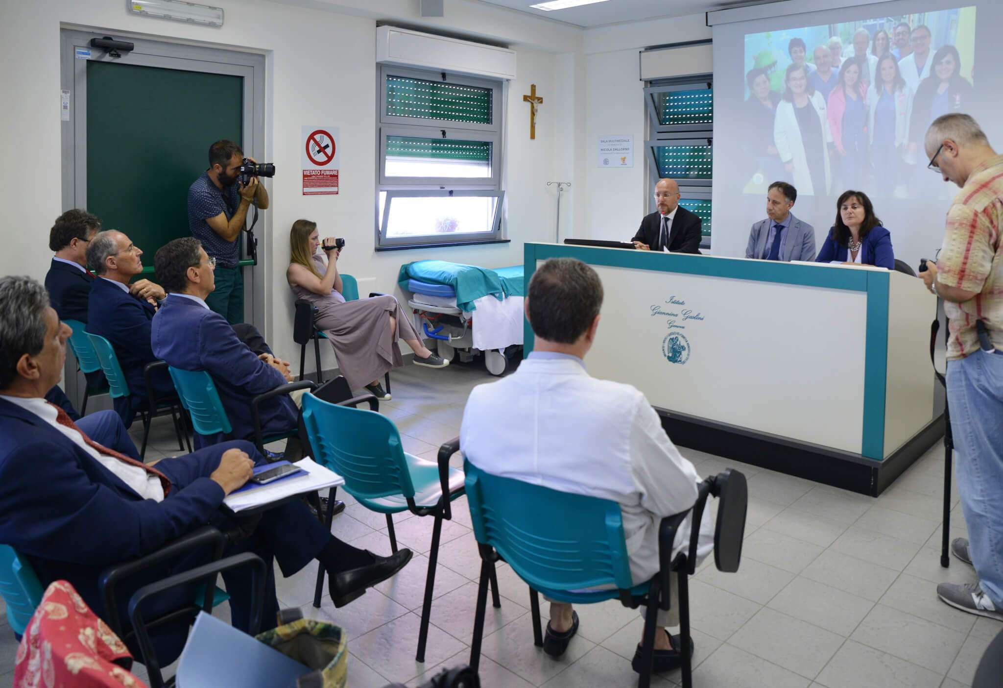 conferenza stampa accordo ENI GASLINI