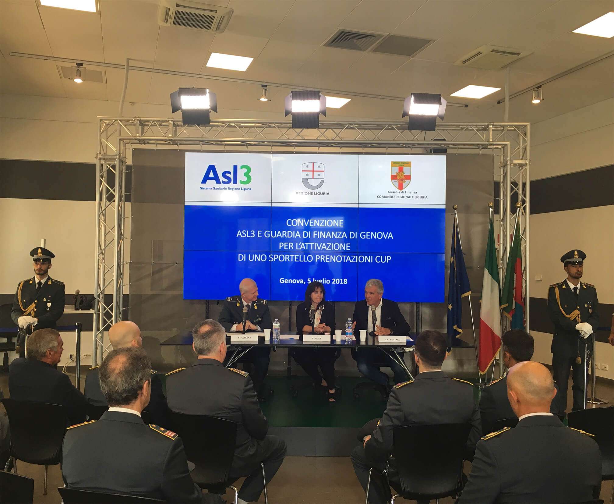 cup asl 3 guardia di finanza