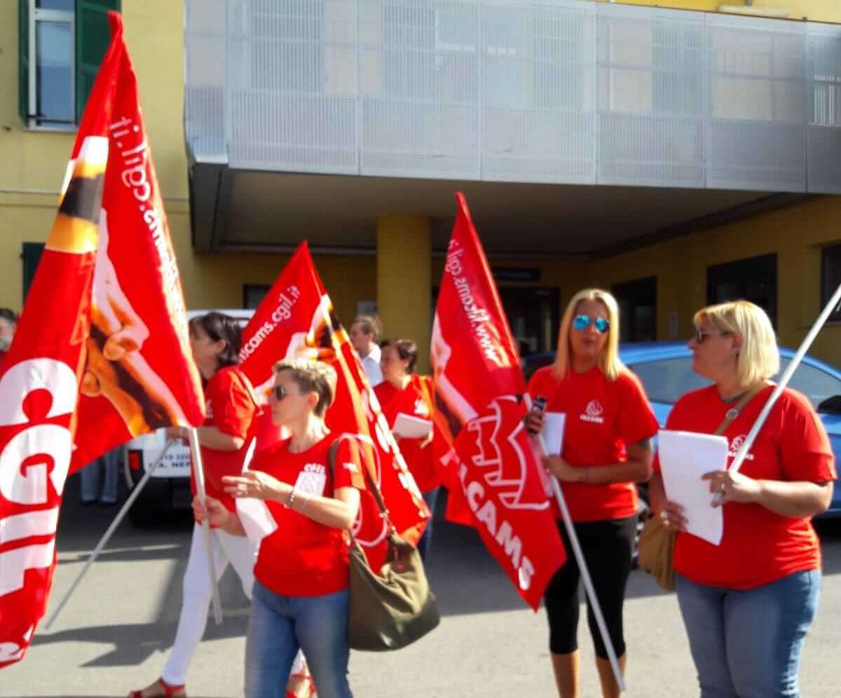maugeri protesta filcams