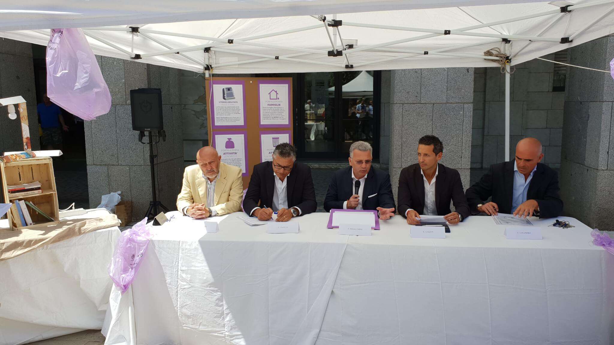 tariffazione puntuale conferenza stampa alla Spezia