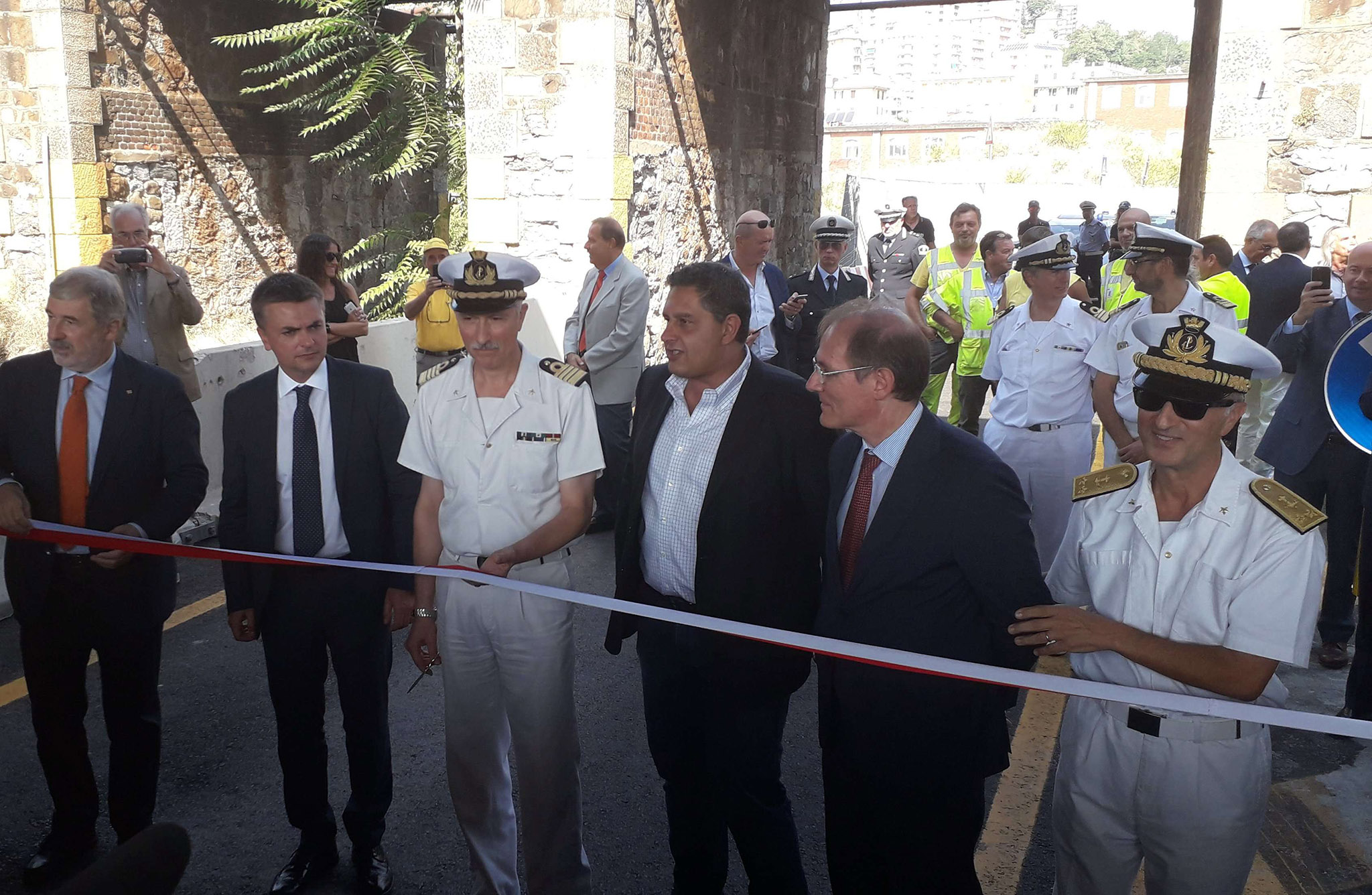 inaugurazione via della Superba