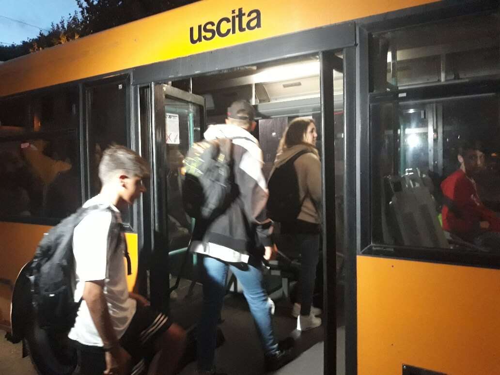 navetta scolastica, studenti, trasporti atp