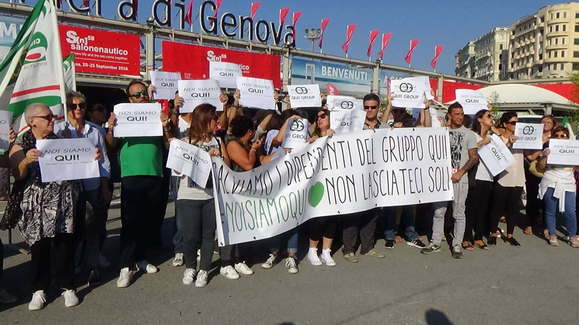 lavoratori qui group al salone