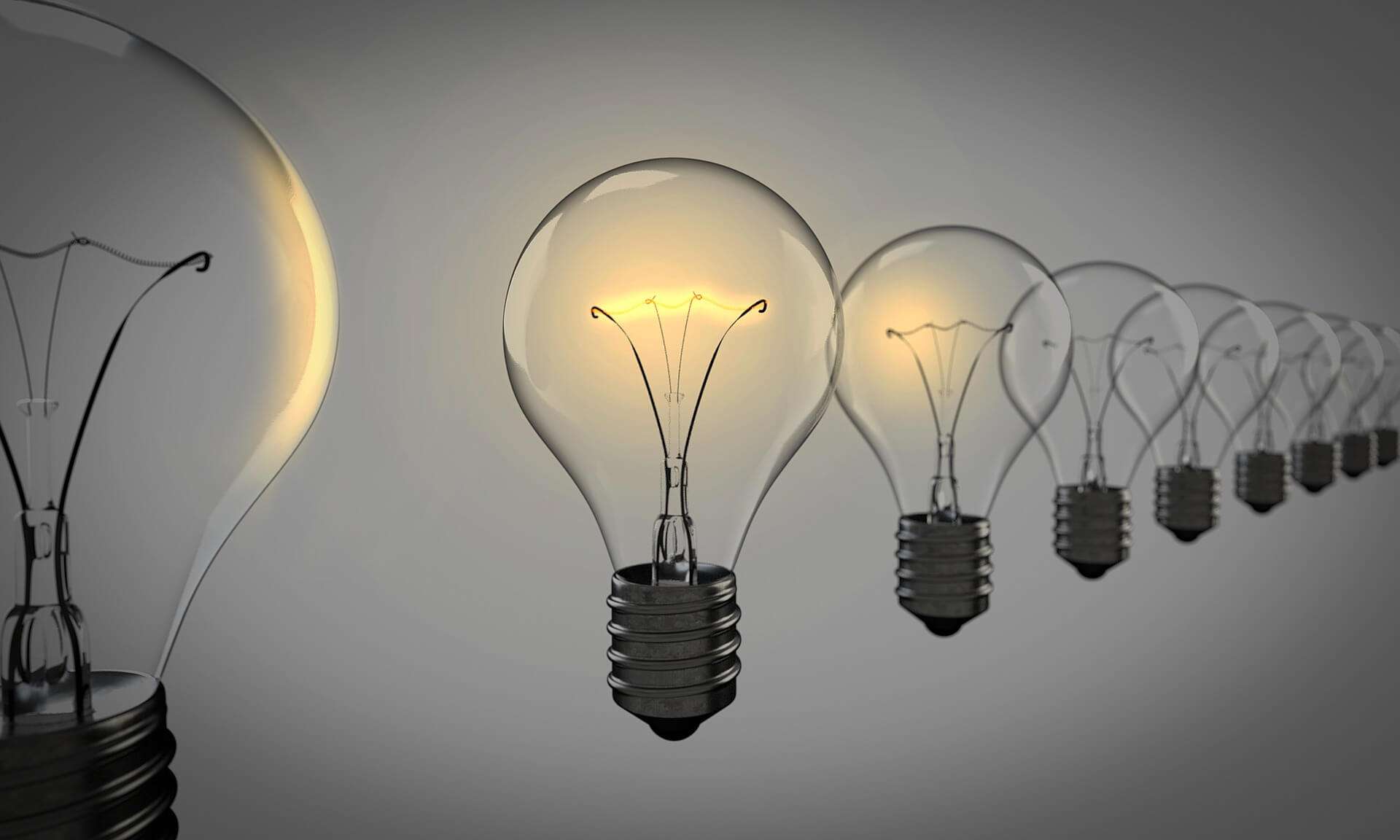 luce energia lampadina