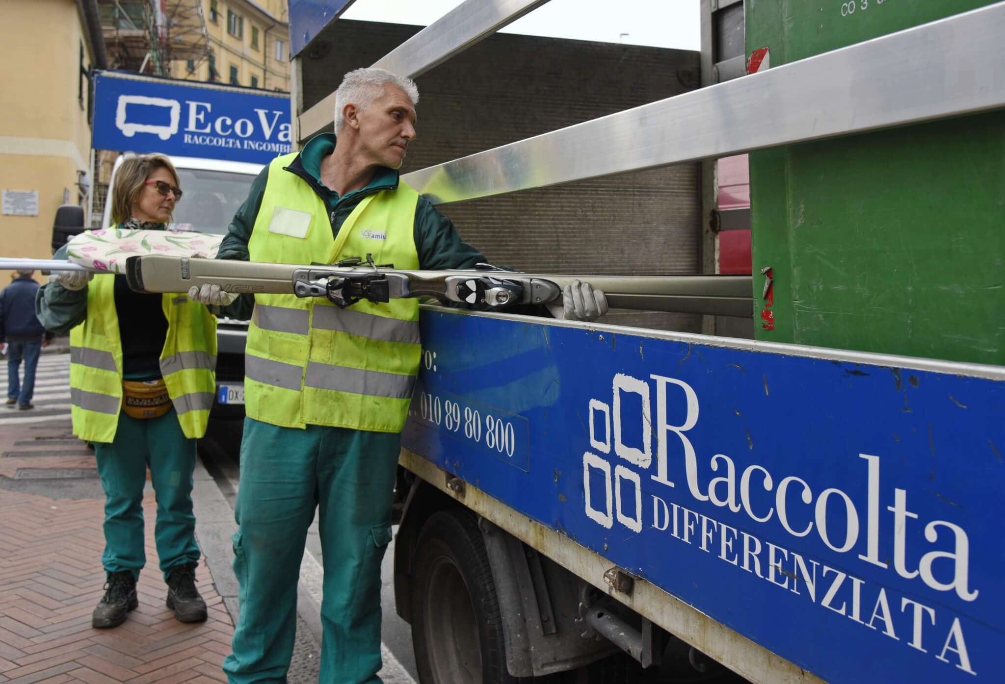 amiu ecovan rifiuti ingombranti