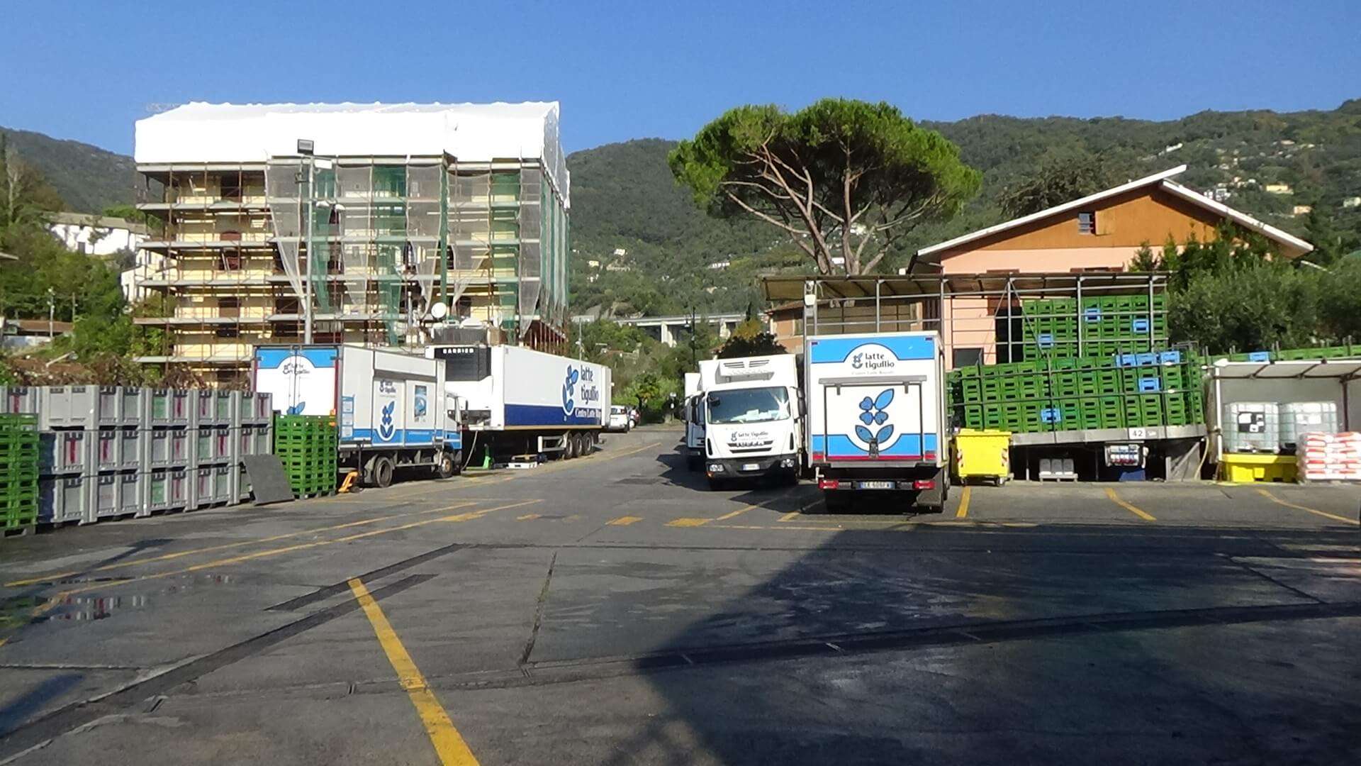 Latte Tigullio – stabilimento Centro Latte Rapallo – stoccaggio e distribuzione