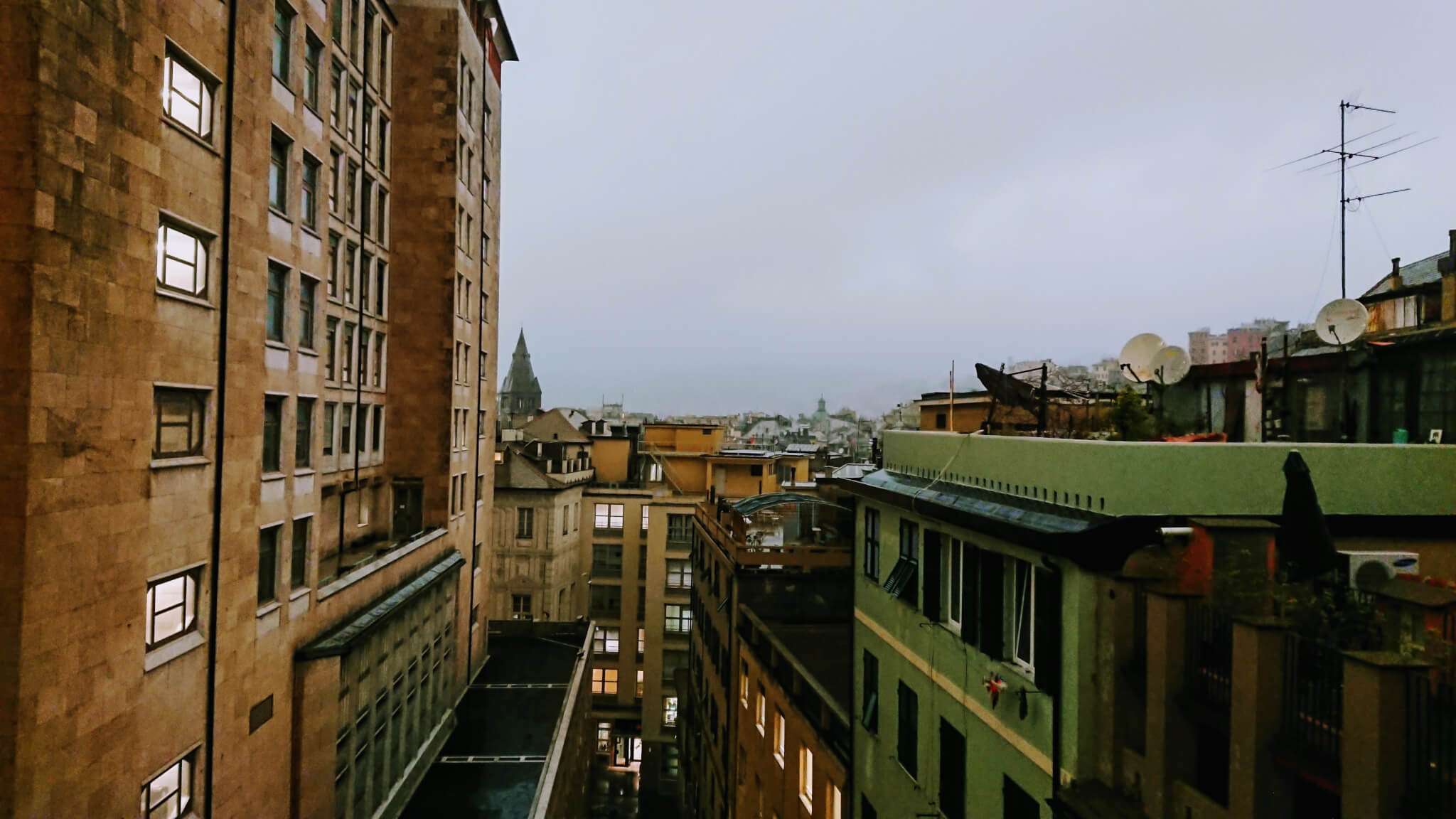 genova pioggia temporale