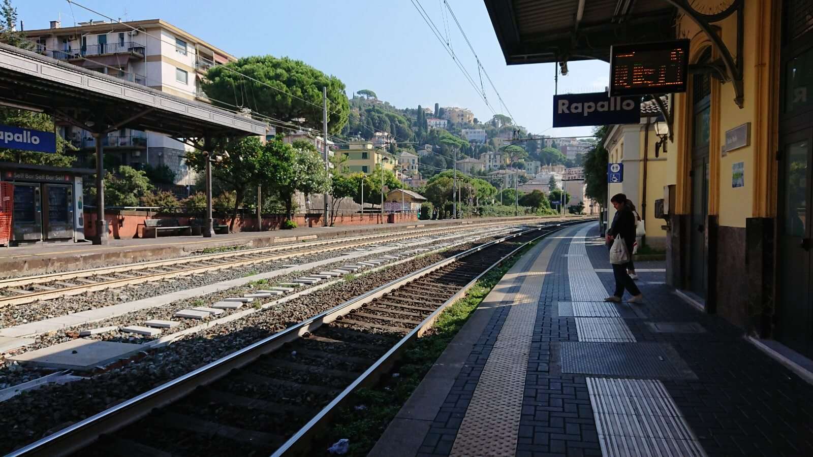 stazione ferroviaria treni rapallo