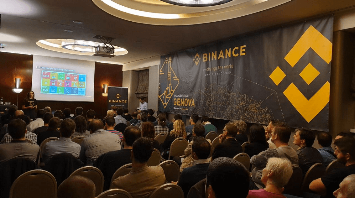 Meet up Binance