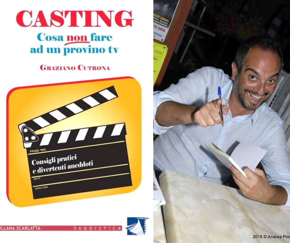 Casting, cosa non fare a un provino tv, graziano cutrona