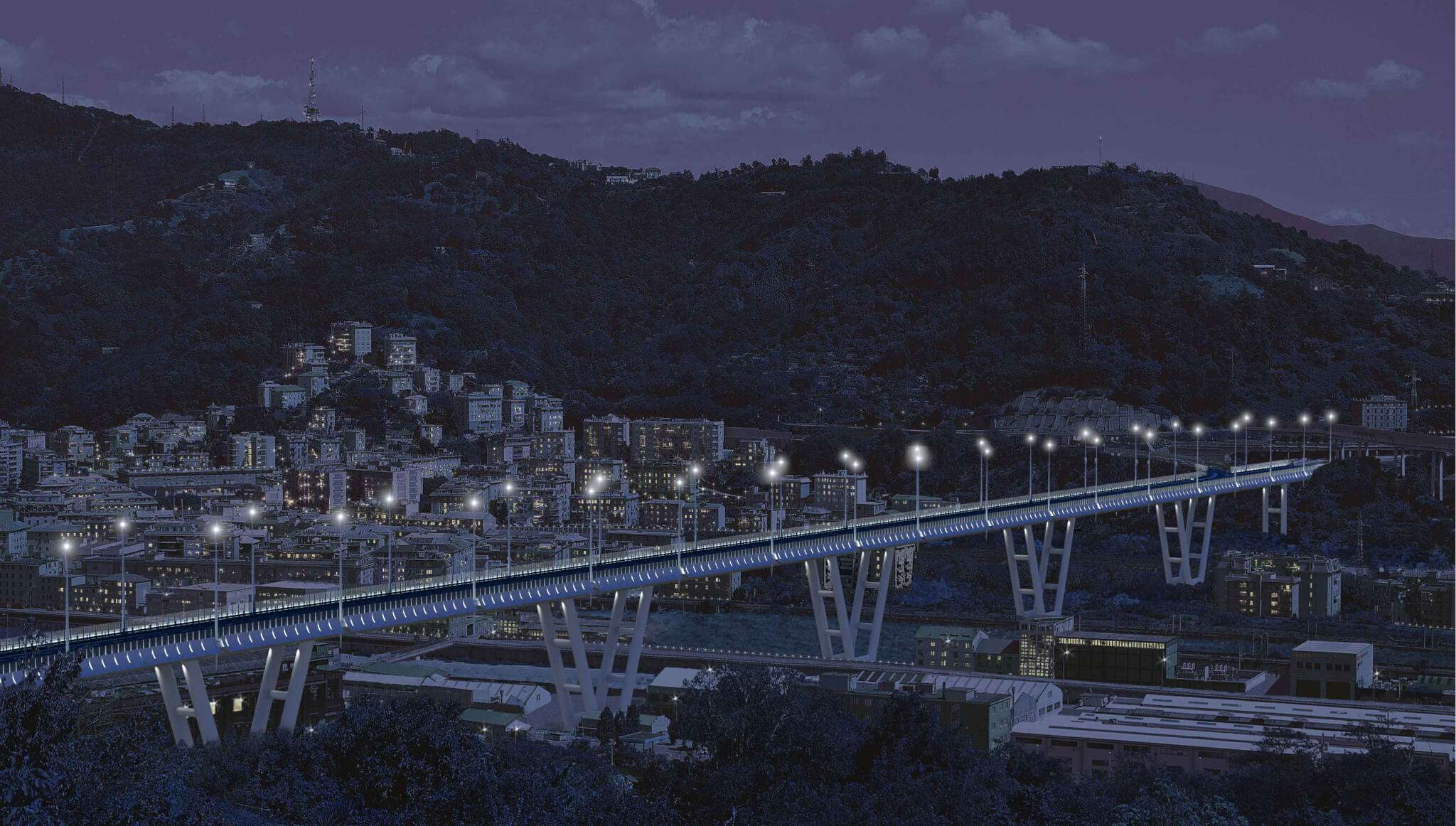 Progetto autostrade ponte morandi