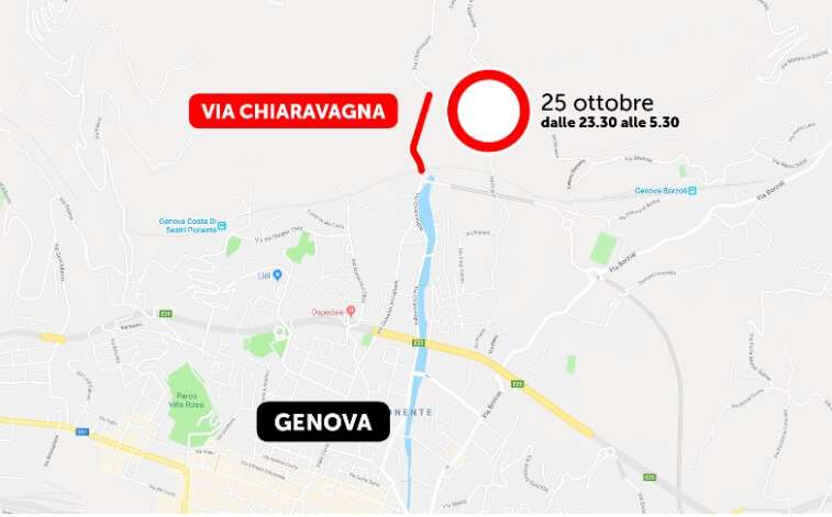 via chiaravagna genova