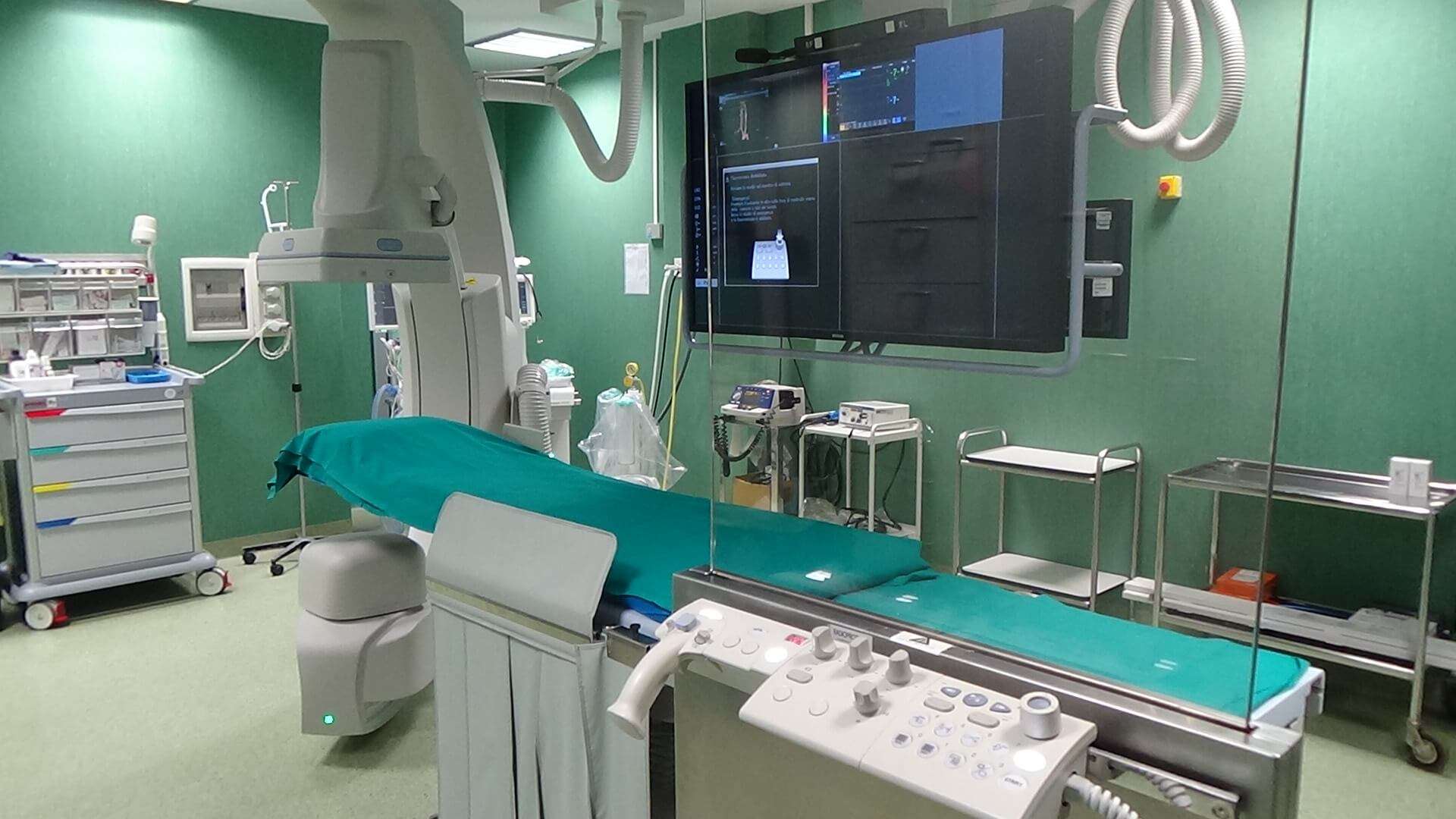 angiografo ospedale galliera