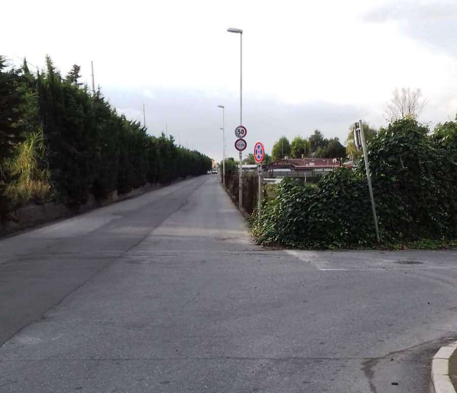 La zona dei lavori
