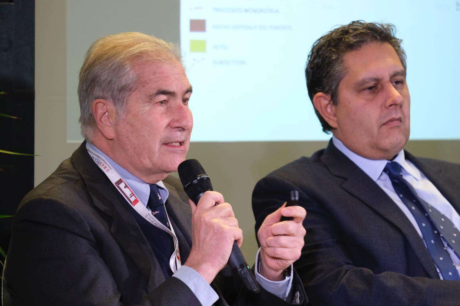 Luigi Predeval (Ght) e Giovanni Toti (Regione Liguria)